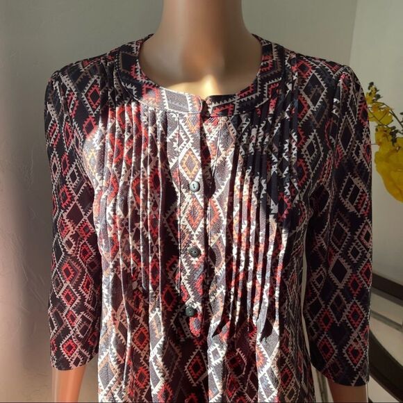 NWOT Aryeh Tribal Print Dress Sz S - Picture 5 of 12